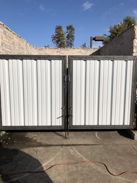 Custom Welded Steel Gates in DFW